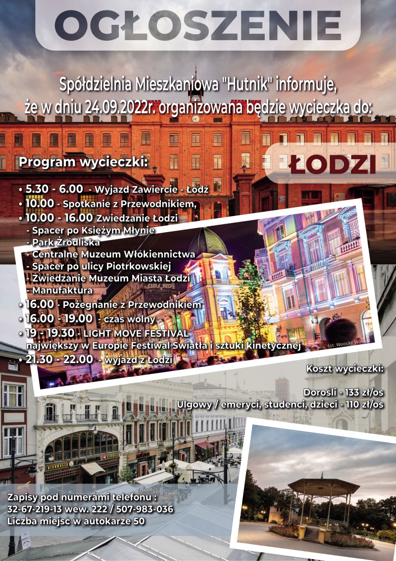 Wycieczka do Łodzi