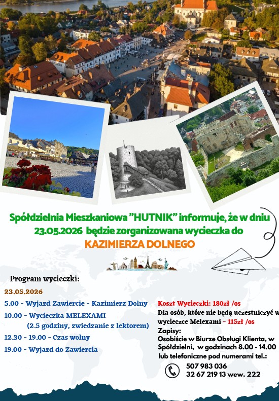 Wycieczka do Kazimierza Dolnego